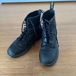 Dr. Martens Pascal women's leather combat boots size 6